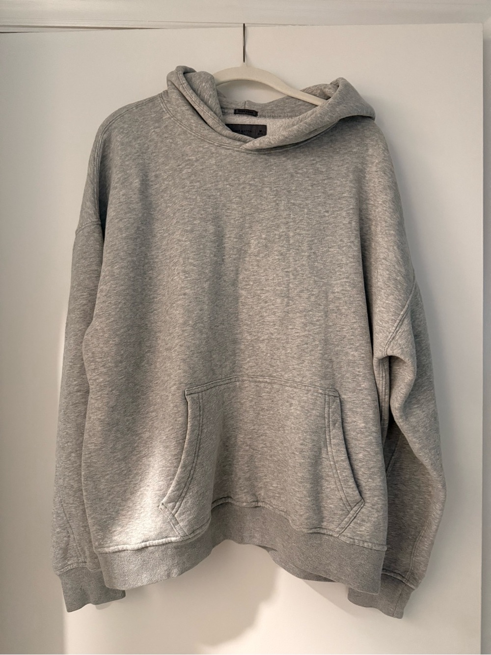 Abercrombie & Fitch Soft A&F Essentials Oversized Gray Hoodie Size M